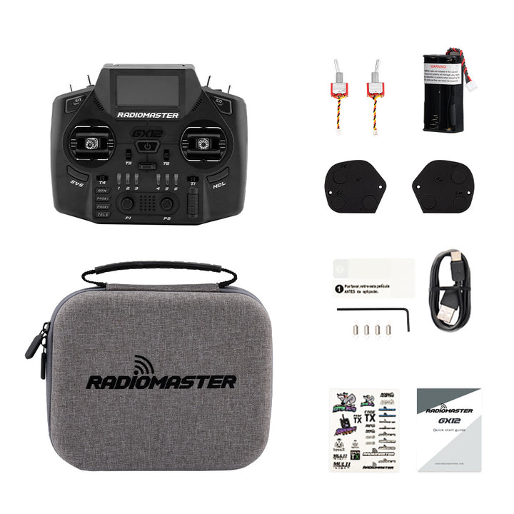 (Pre-order) RadioMaster GX12 Dual-Band Gemini-X Radio Controller (M2)